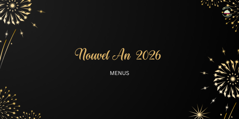 Menus du Nouvel an 2026